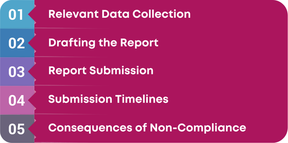 steps for filing posh annual report