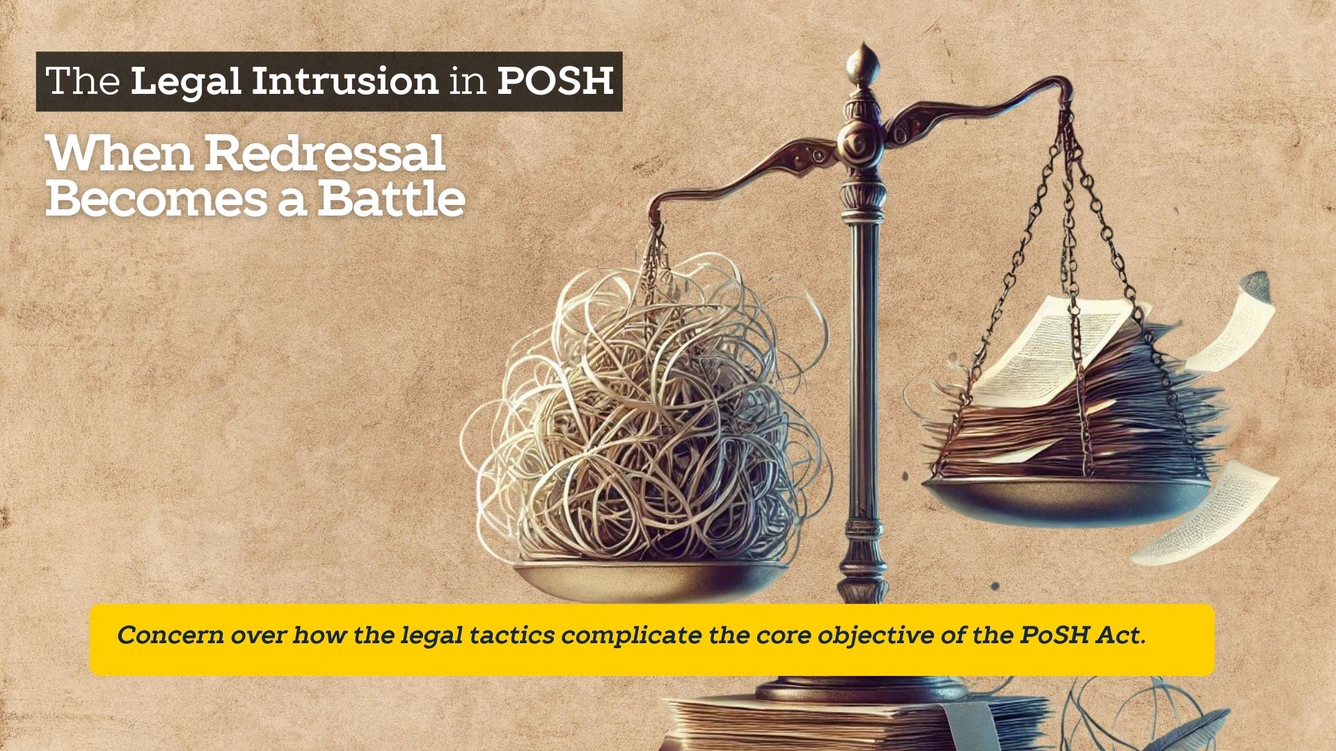 Legal Intrusion in PoSH, A rising concern